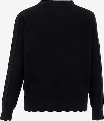 carato Knit Cardigan in Black