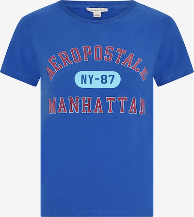 AÈROPOSTALE T-shirt en bleu marine / turquoise / lie de vin, Vue avec produit