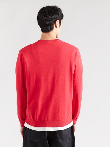 UNITED COLORS OF BENETTON Regularny krój Sweter w kolorze czerwony