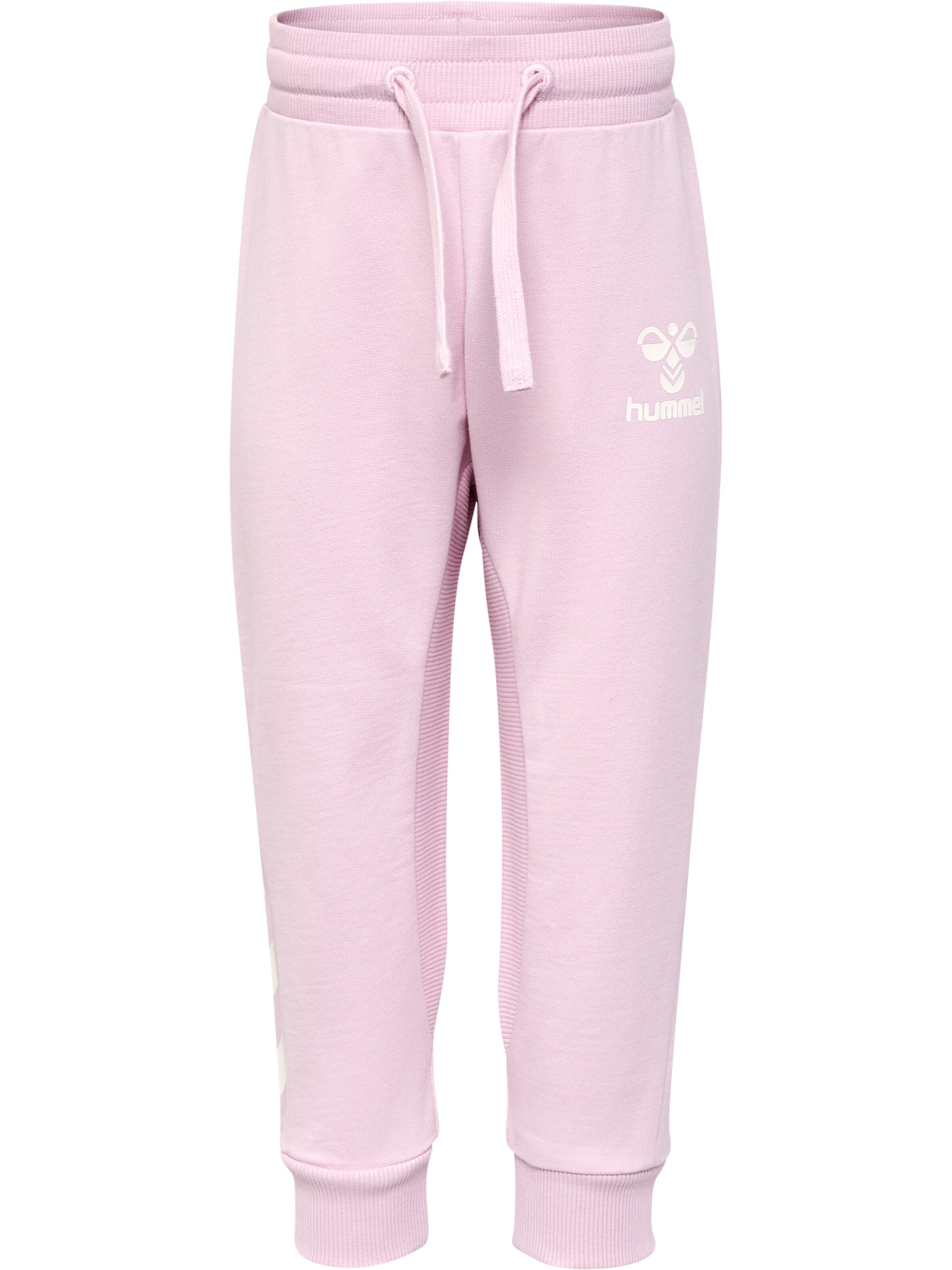 Hummel Tapered Bukser 'Apple' i pink: forside