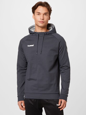 Sweat de sport Hummel en gris : devant