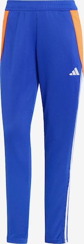 ADIDAS PERFORMANCE Sporthose 'Tiro 24' in Blau: Vorderseite