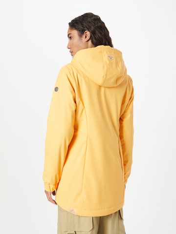 Ragwear Between-season jacket 'MINATO' in Yellow