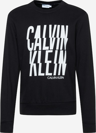 Calvin Klein Sweater majica u crna / bijela, Pregled proizvoda