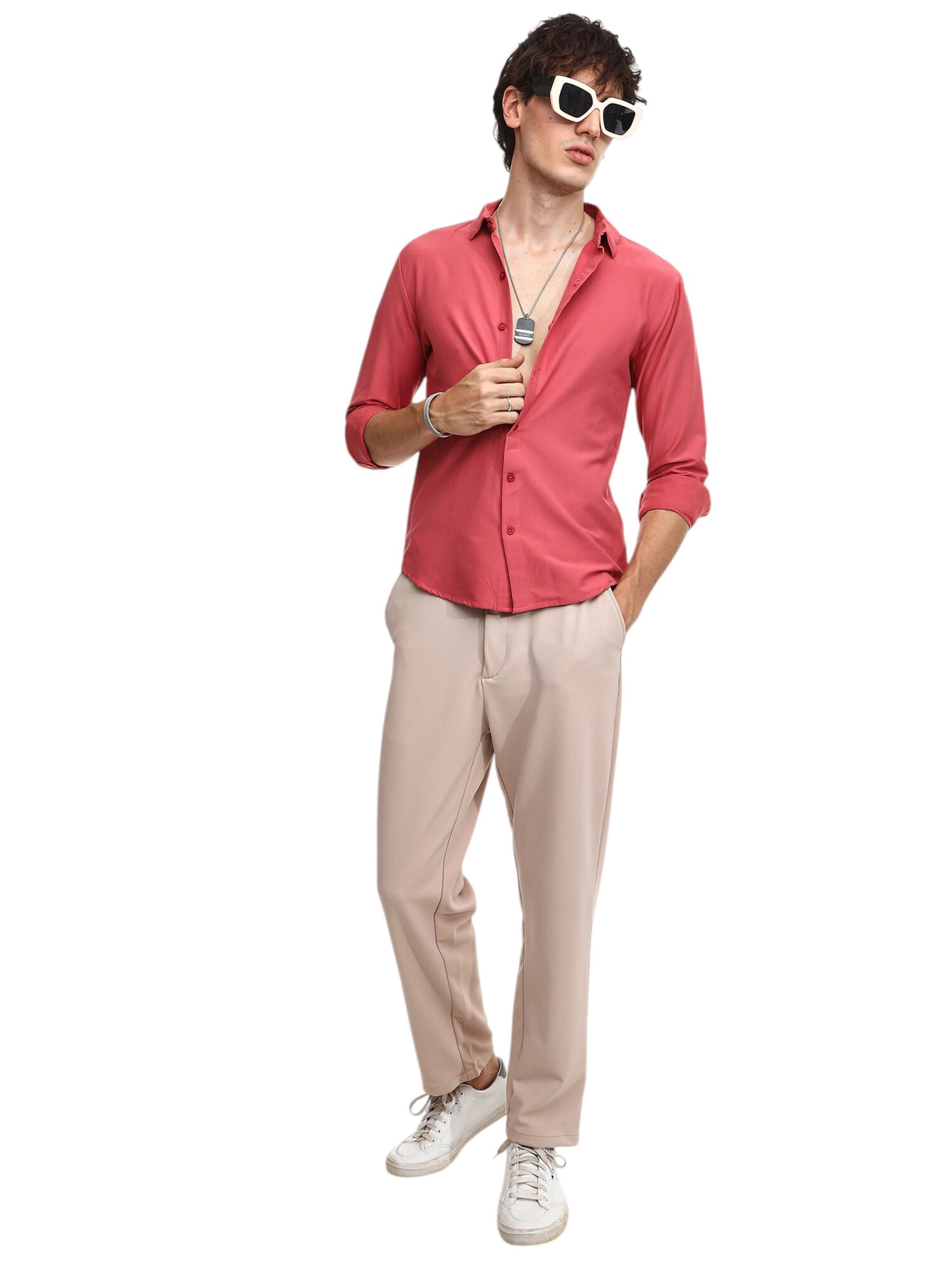 sarkans Campus Sutra Standarta piegriezums Krekls