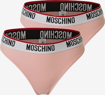 MOSCHINO Slip in Pink: predná strana