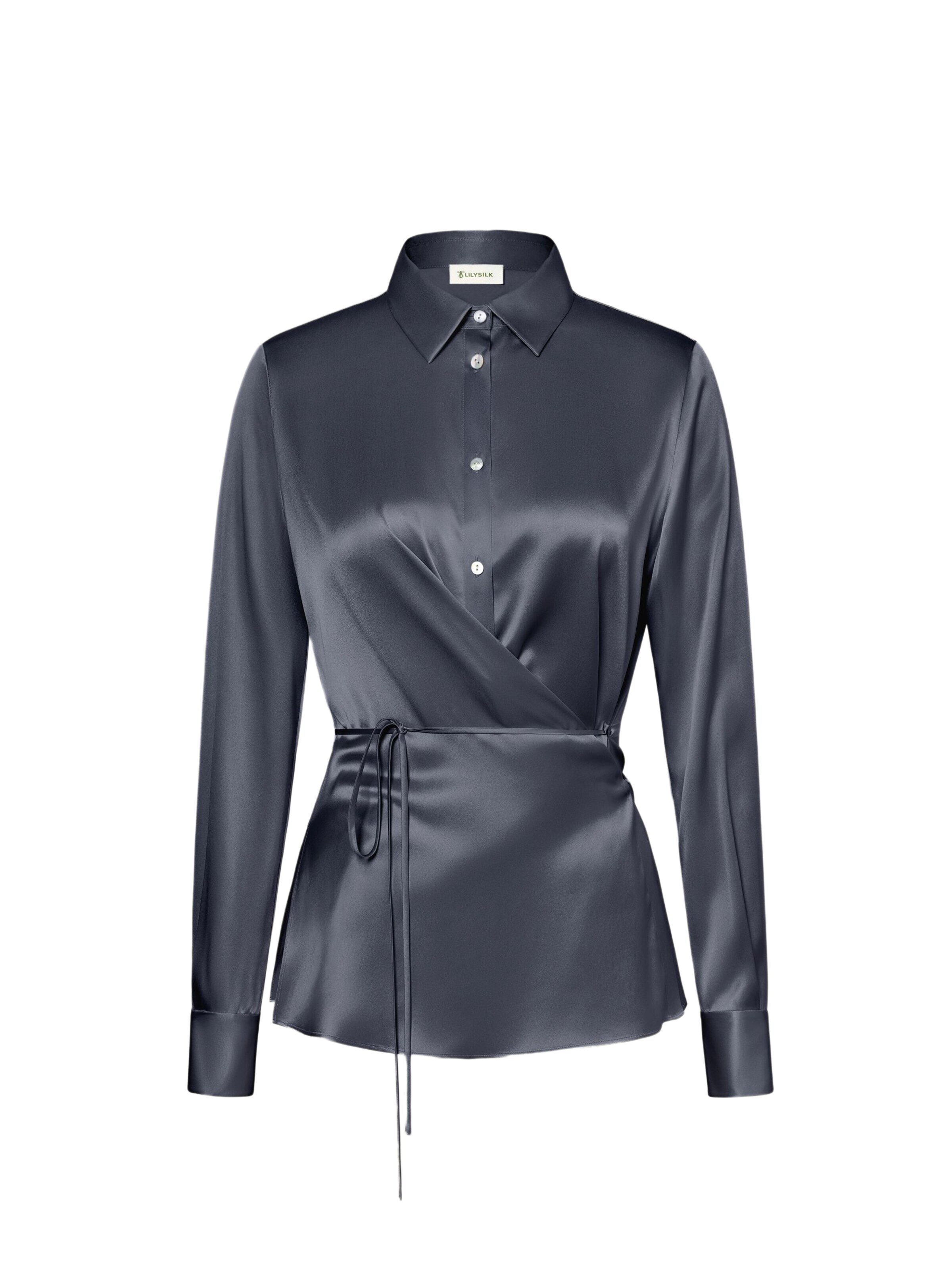 Lilysilk Bluse‌‌‌‌‌‌‌‌‌‌ in Blau: Vorderseite