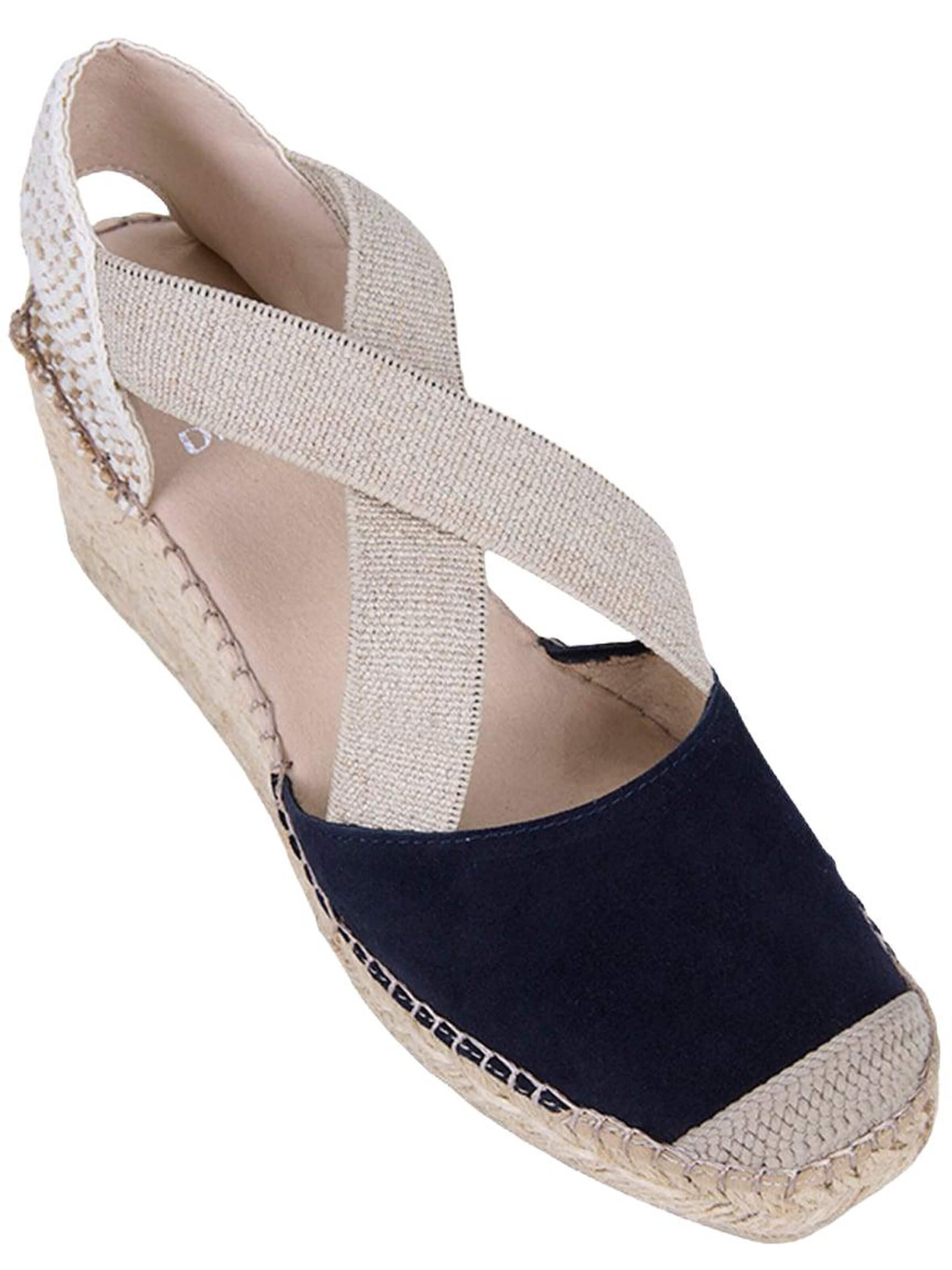 Desa Espadrilles 'Keil-Espadrilles' in Blue