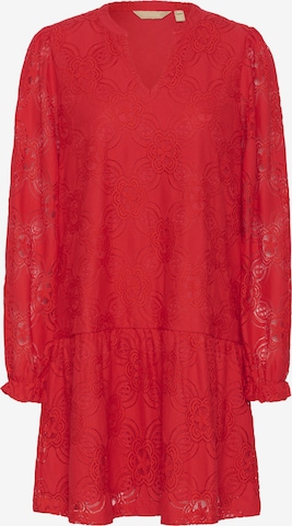 CULTURE Jurk in Rood: voorkant