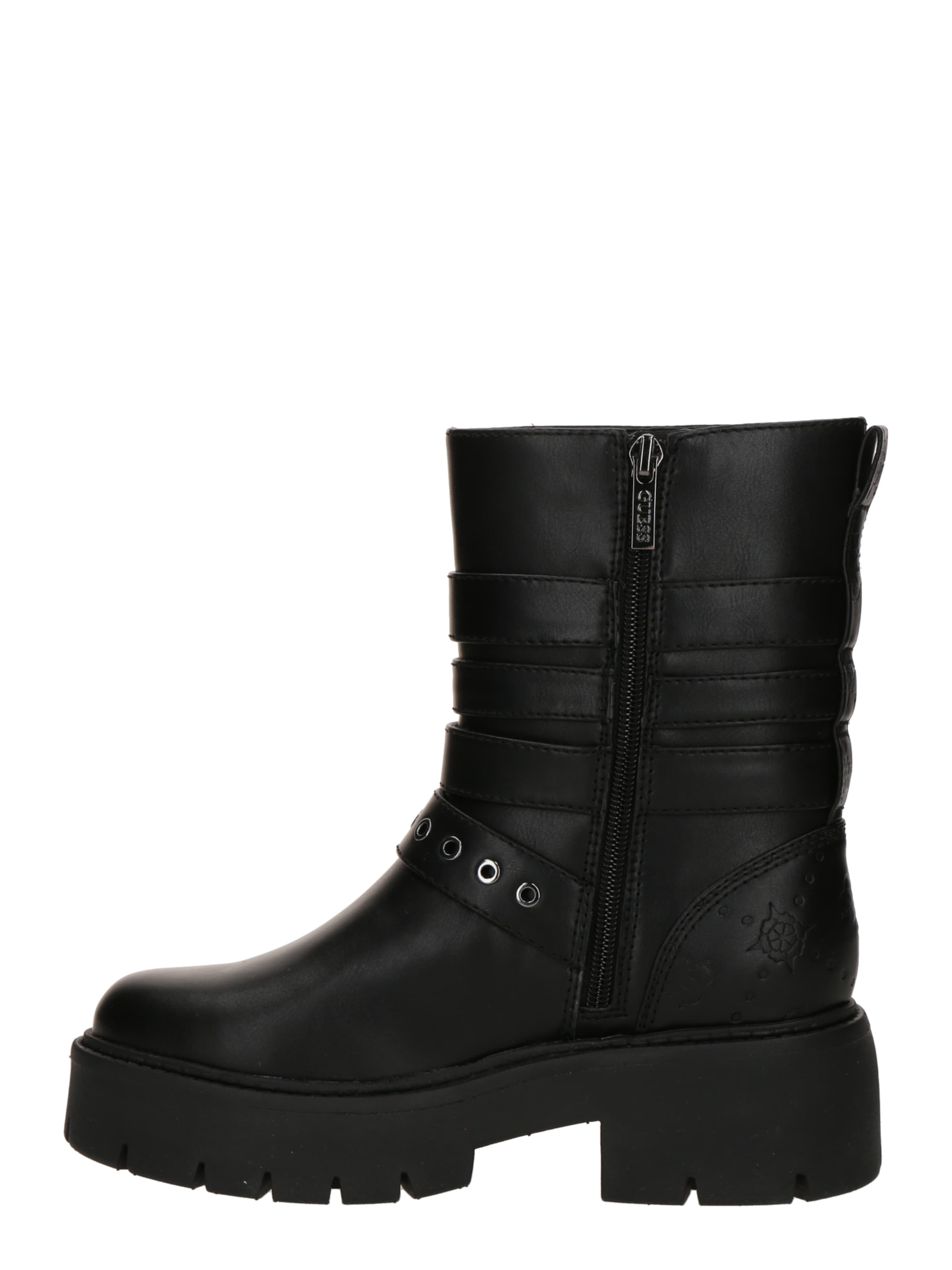 GUESS - Botas 'SALVO' em preto