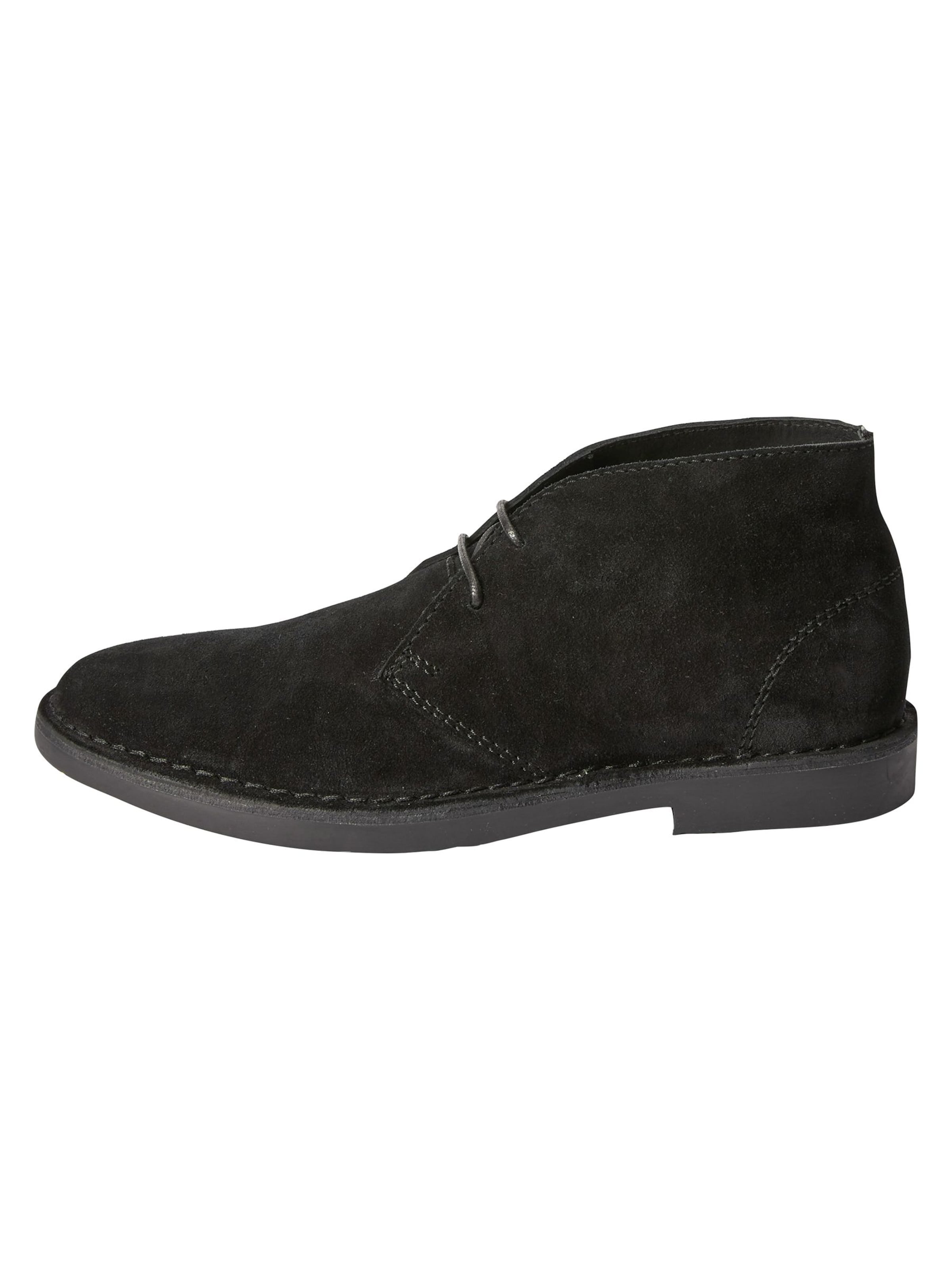 Next Chukka boots in Black: front