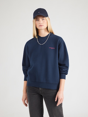 Tommy Jeans Μπλούζα φούτερ σε μπλε: μπροστά