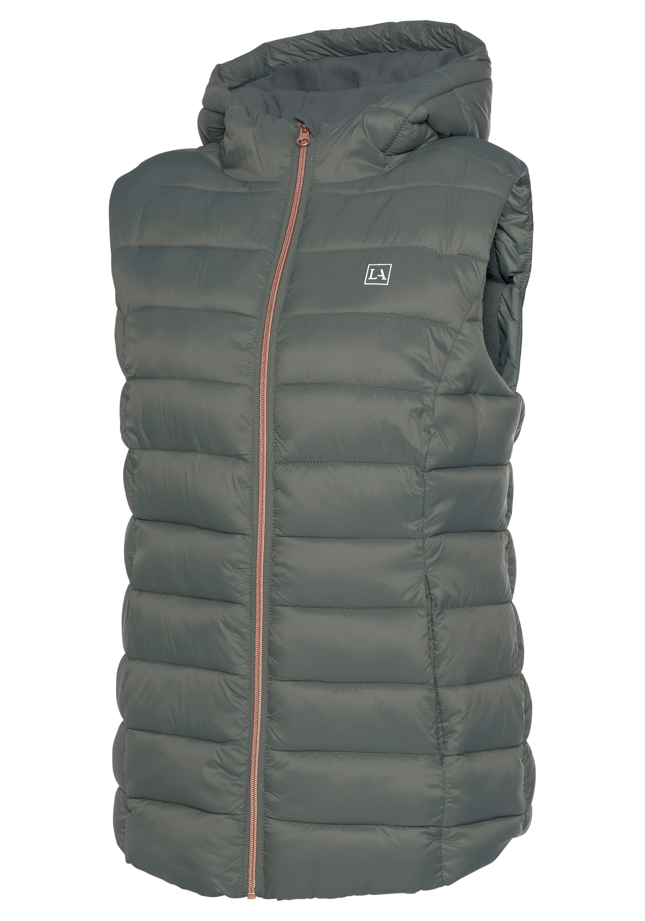 LASCANA ACTIVE Bodywarmer in Grijs