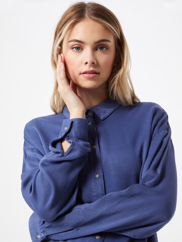 VILA Blouse 'Fanza' in Blauw