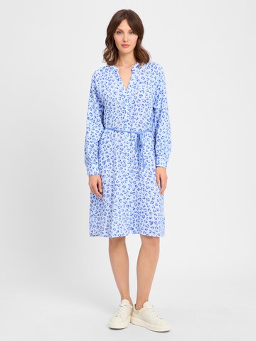 Marie Lund Shirt Dress in Blue: front