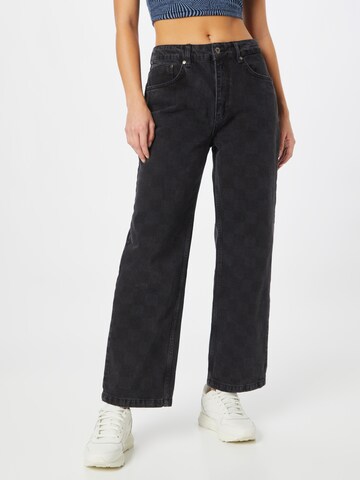 The Ragged Priest Jeans 'ROOK' in Zwart: voorkant