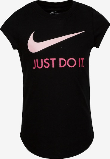 Nike Sportswear T-Krekls, krāsa - rozā / gaiši rozā / melns, Preces skats