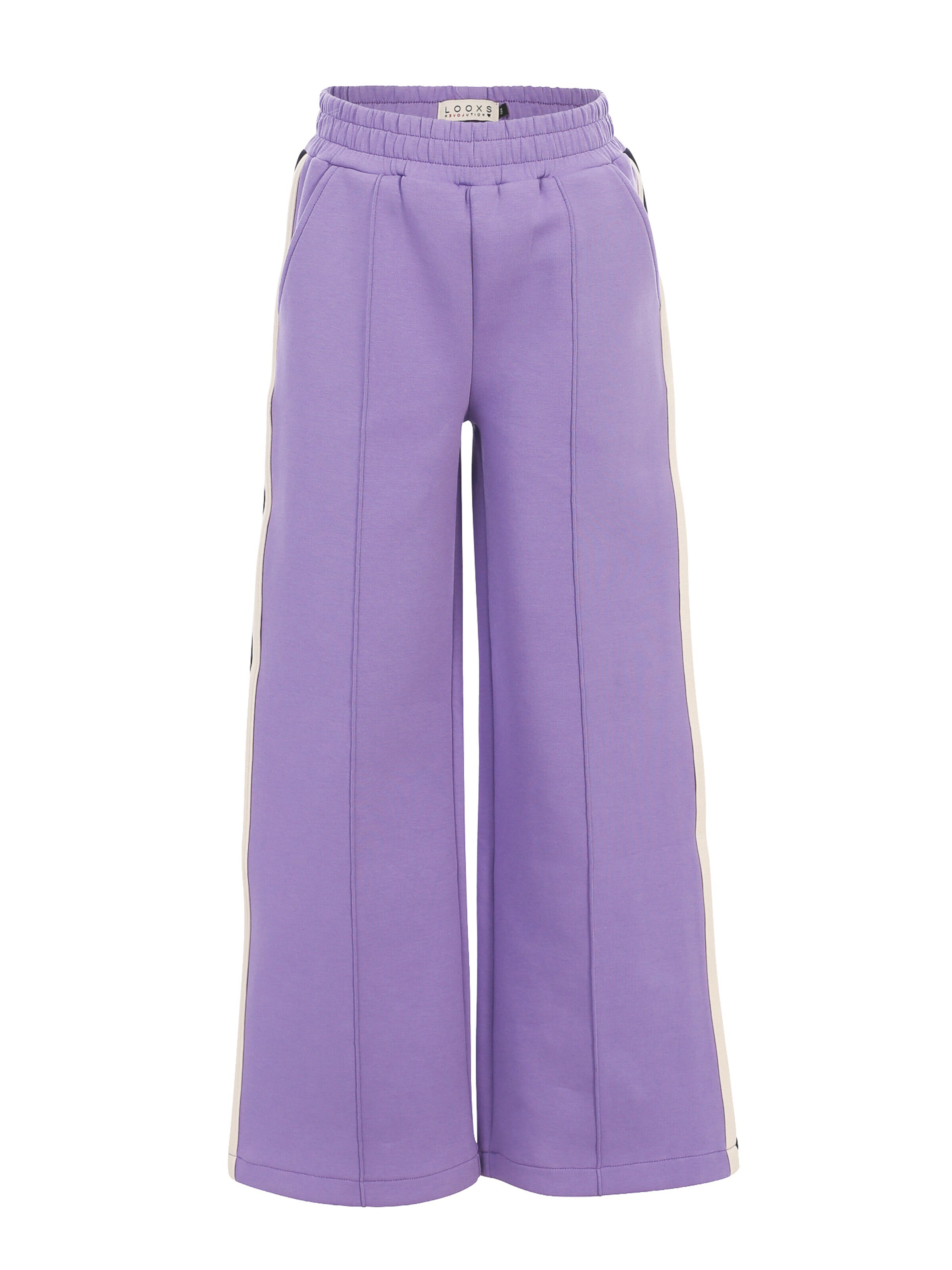 Looxs Revolution Loosefit Broek in Lila: voorkant