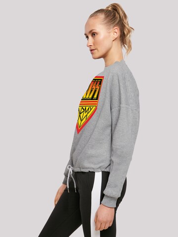 Sweat-shirt 'Kiss Army' F4NT4STIC en gris