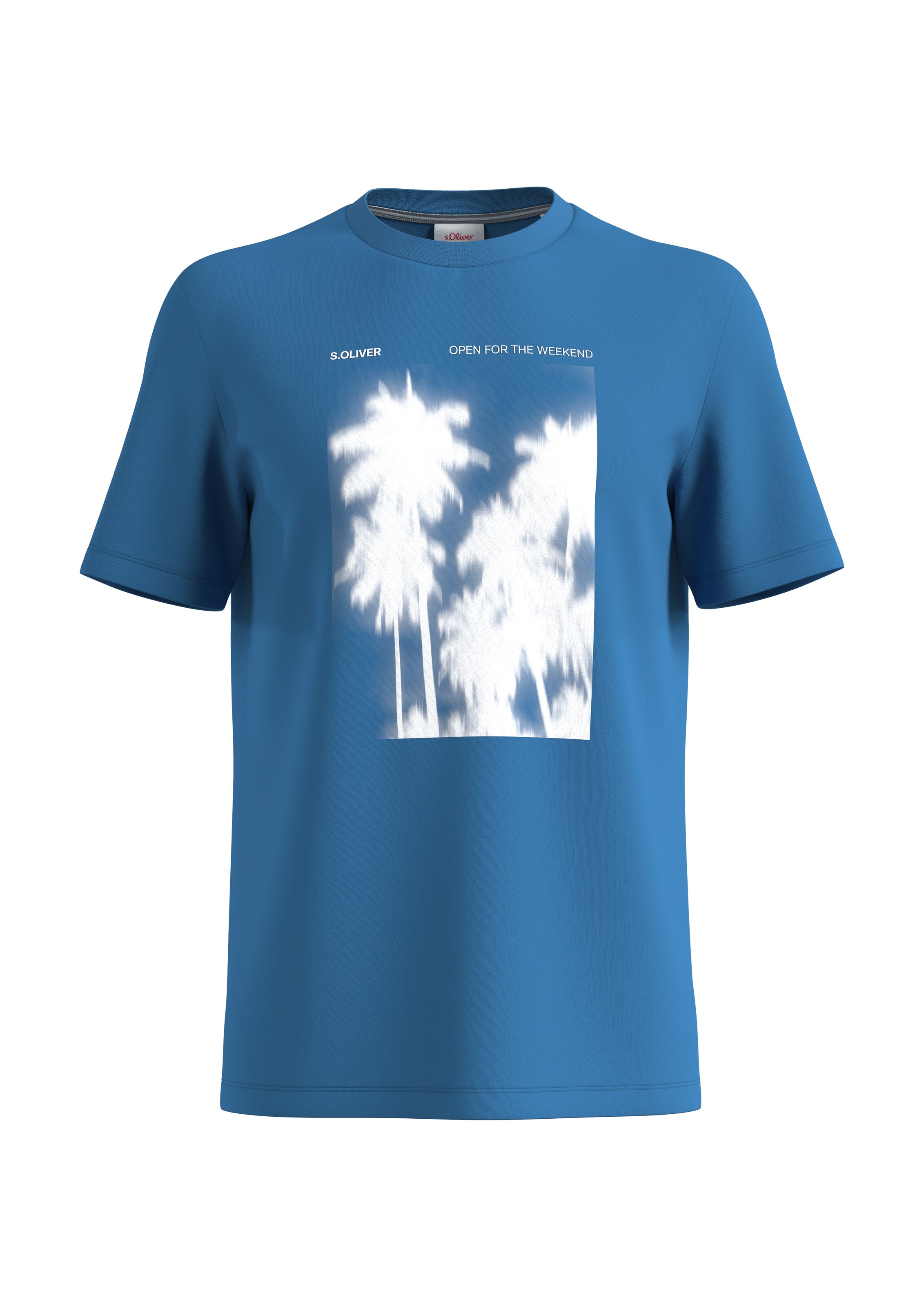 T-Shirt s.Oliver en bleu : devant