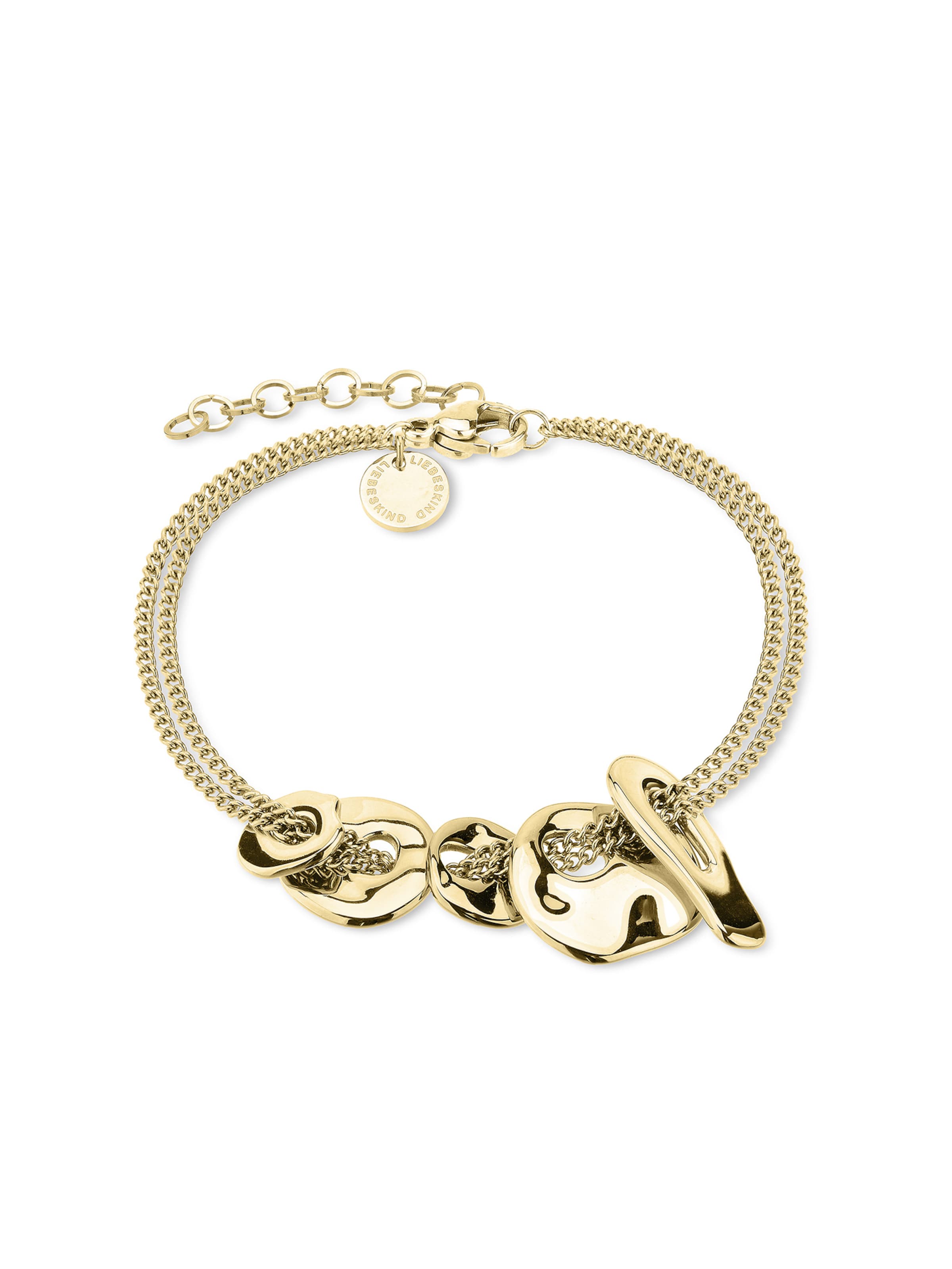 Bracelet 'Organic Shapes' Liebeskind Berlin en or : devant