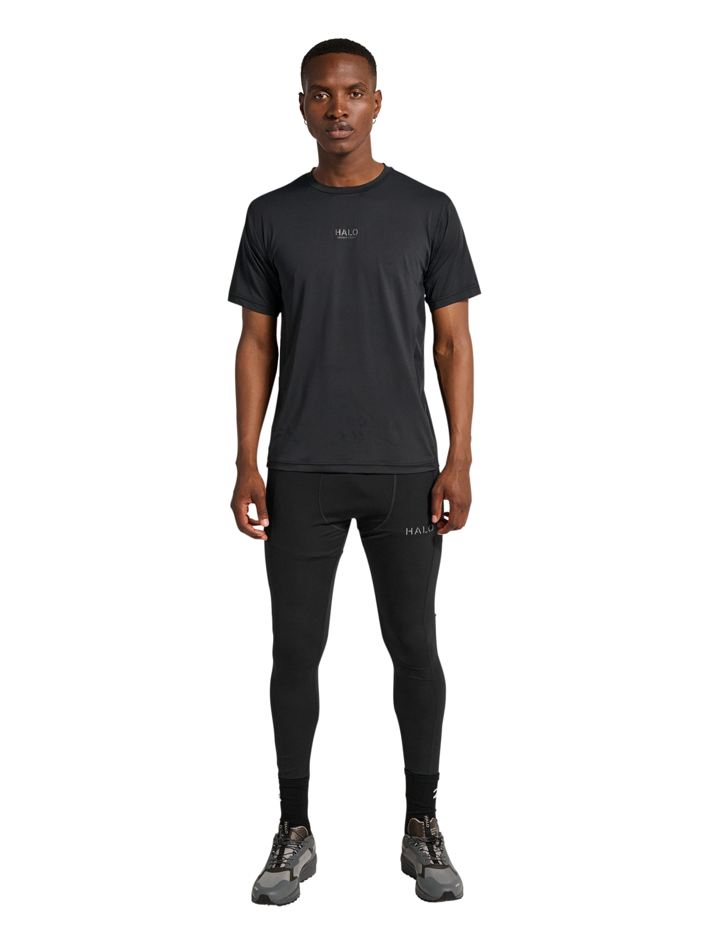 HALO Slim fit Sports trousers in Black