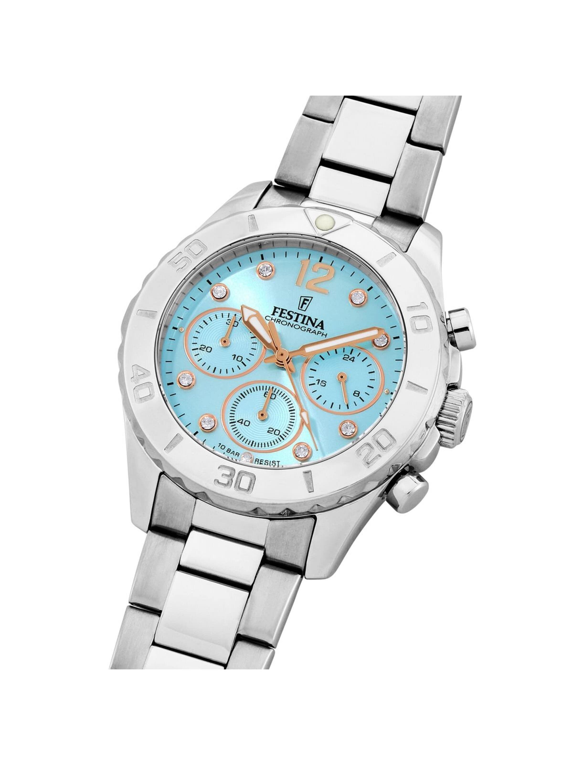 FESTINA Analoguhr‌‌‌‌‌‌‌‌ in Blau