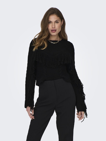 ONLY Sweater 'MARGINA' in Black: front