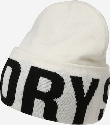 Superdry - Gorros em branco: frente