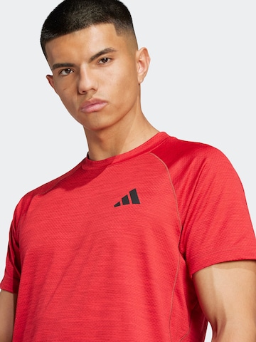ADIDAS PERFORMANCE Funktionsshirt 'Gym+' in Rot