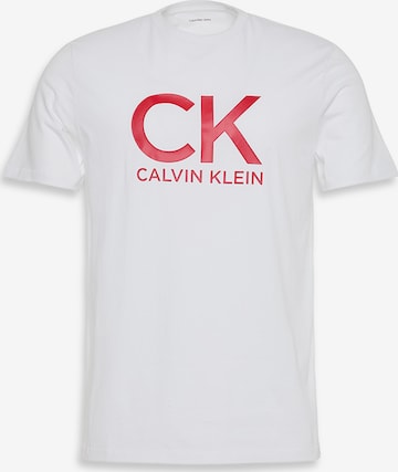 Calvin Klein Jeans T-Shirt in Weiß: Vorderseite