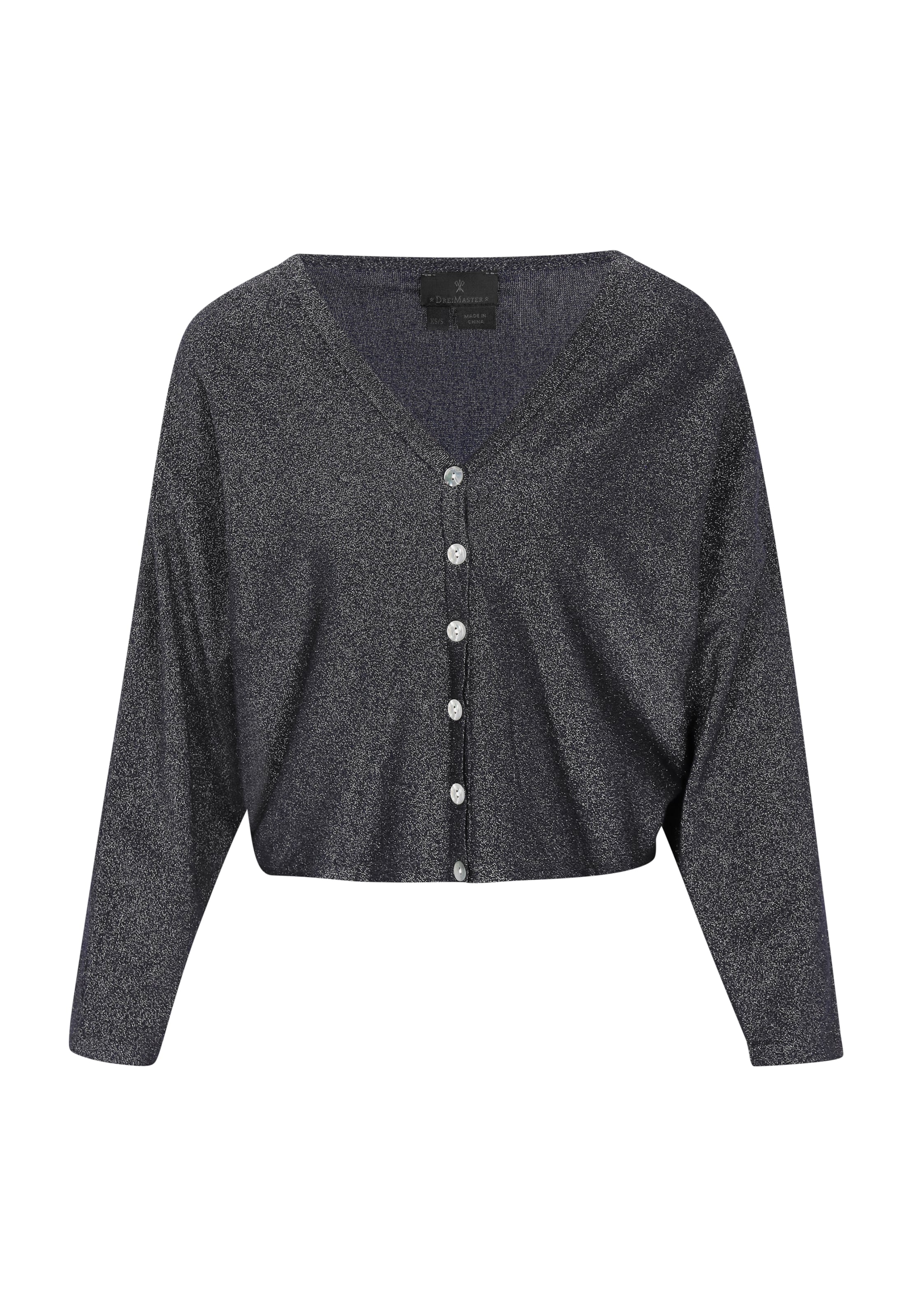 DreiMaster Klassik - Cárdigan en negro: frente
