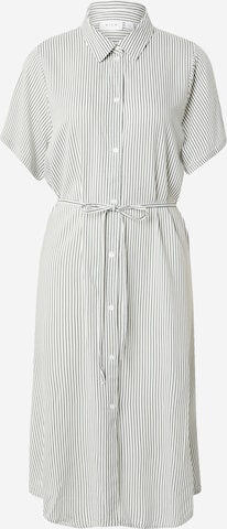 Robe-chemise 'RAGNA' VILA en blanc : devant