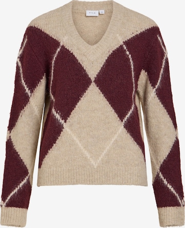VILA Pullover in Beige: Vorderseite