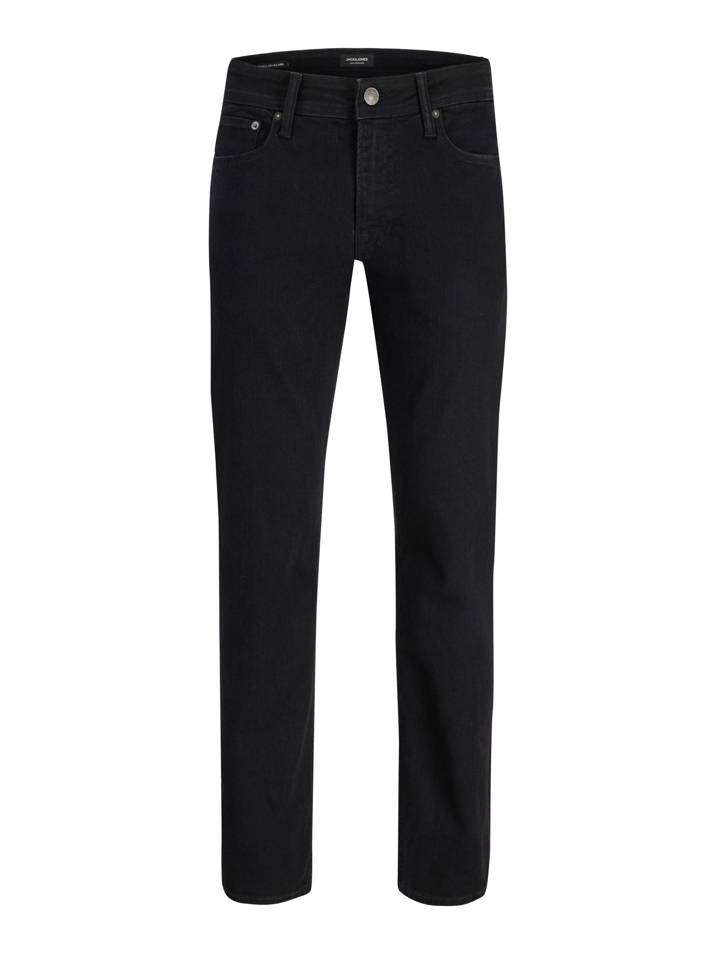 JACK & JONESregular Traperice 'JJIClark JJOriginal' - crna boja: prednji dio