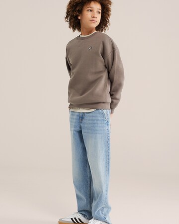 WE Fashion Sweatshirt i grå