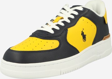 Sneaker bassa 'MASTERS' di Polo Ralph Lauren in blu: frontale