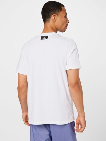 ADIDAS PERFORMANCE Funkční tričko – bílá