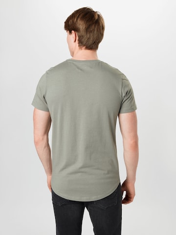 JACK & JONES جينز مضبوط قميص 'Noa' بلون أخضر