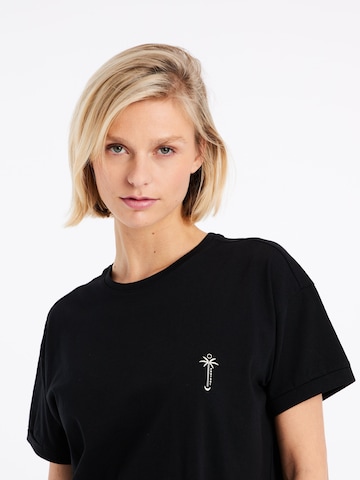 PROTEST Shirt 'PRTELSAO' in Schwarz