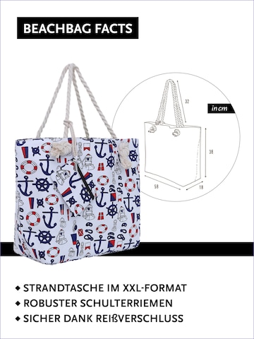 DonDon Beach Bag in White