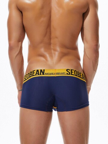 SEOBEAN Boxershorts 'Colorful' in Blau