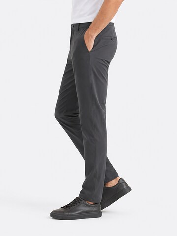 ALLTHEMEN Regular Traditional Pants 'Feder' in Grey