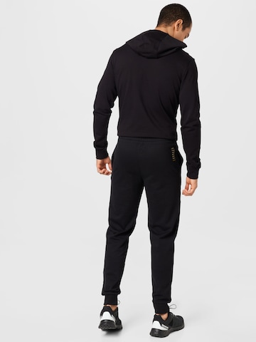 Tapered Pantaloni di EA7 Emporio Armani in nero