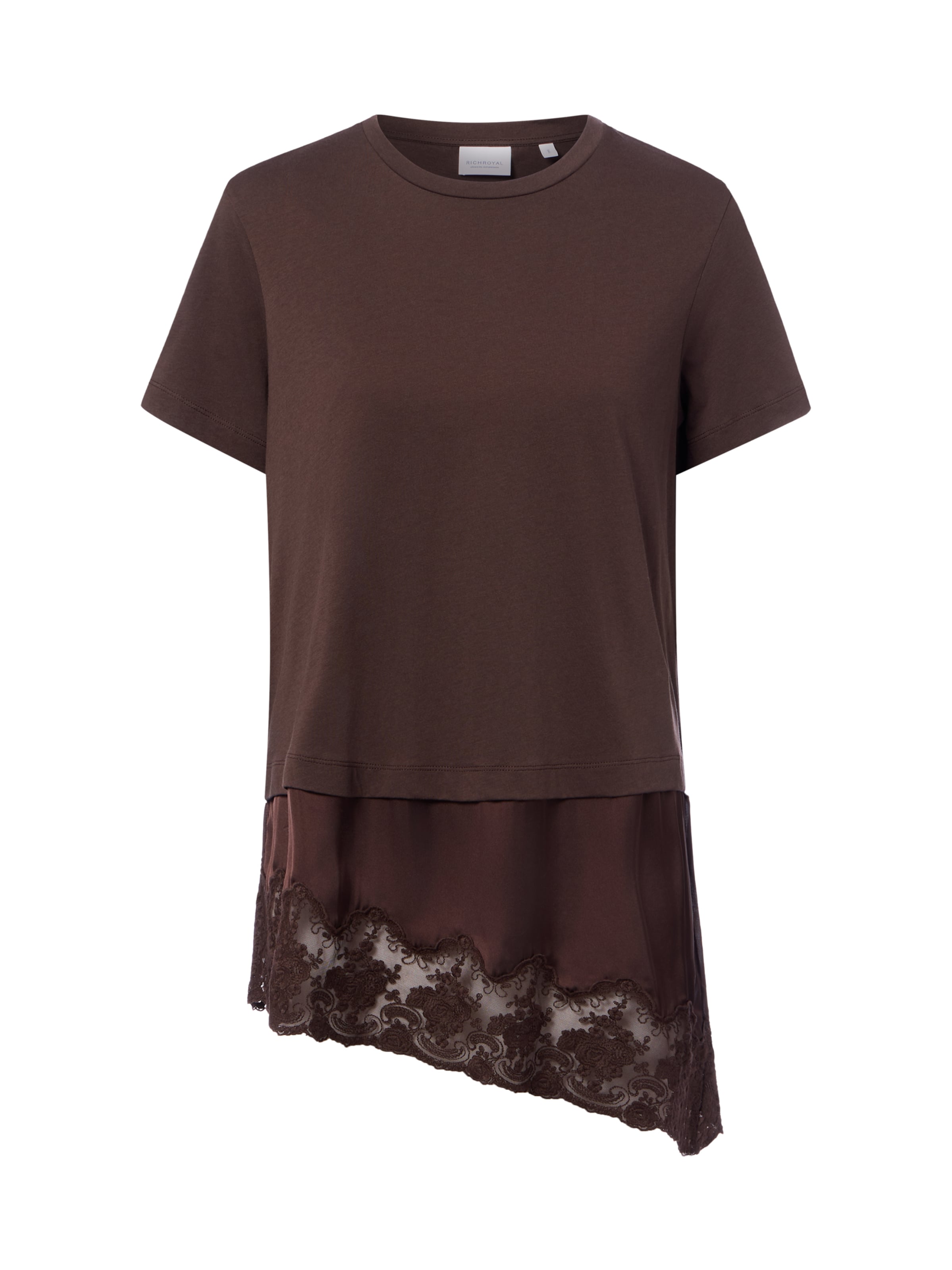 Rich & Royal T-Shirt in Braun: Vorderseite