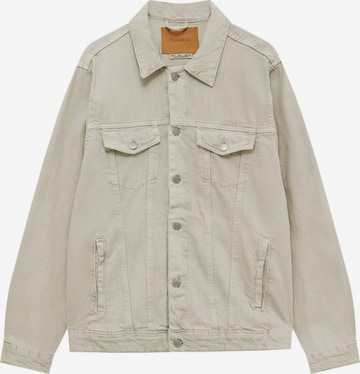 Pull&Bear Between-Season Jacket in White: front