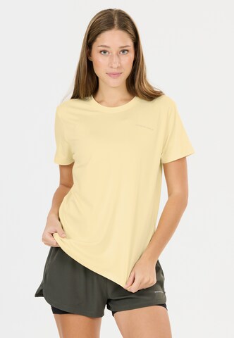 ENDURANCE Performance Shirt 'Yonan V2' in Yellow: front