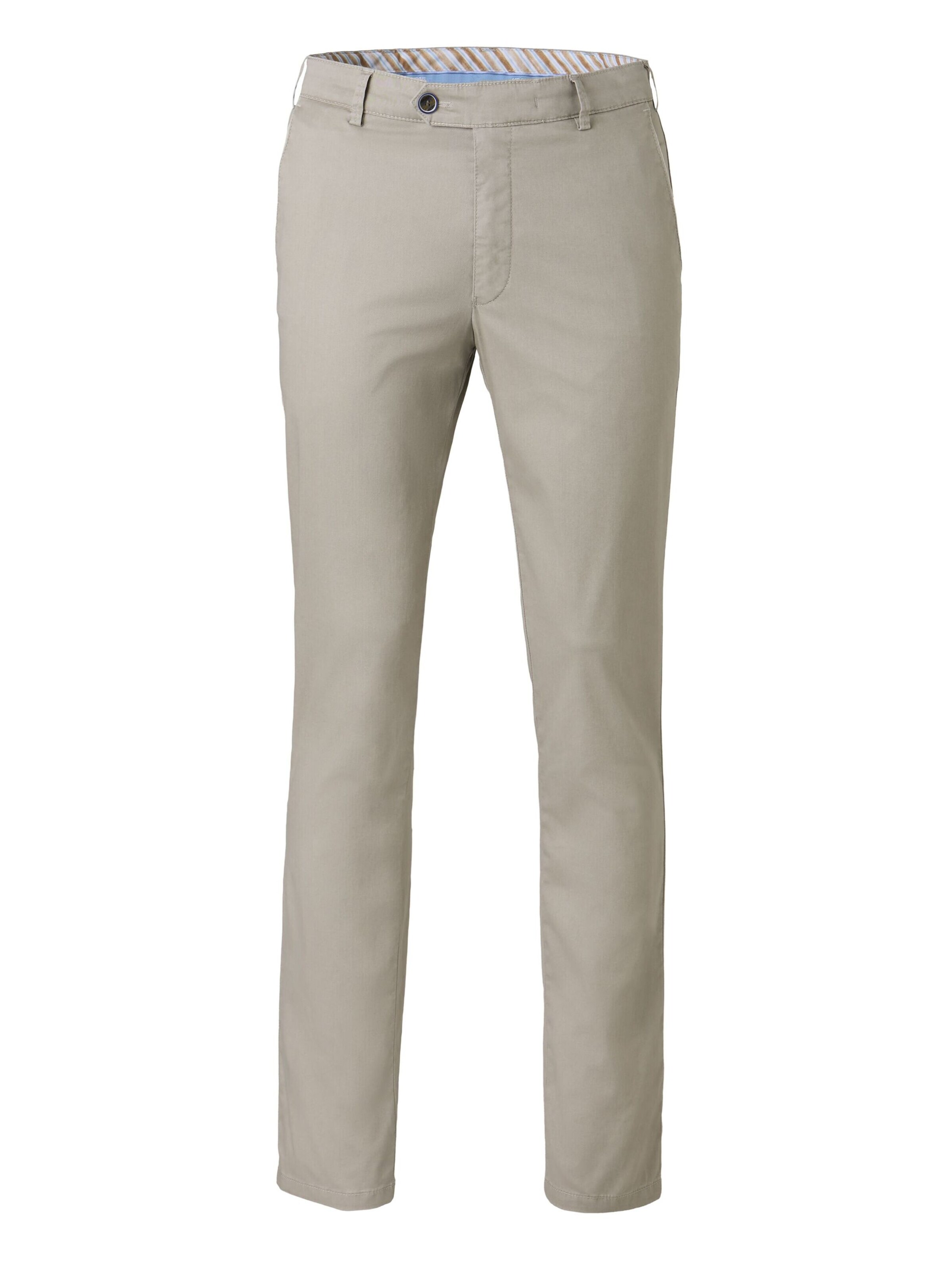 Regular Pantalon chino 'New York' MEYER en gris : devant