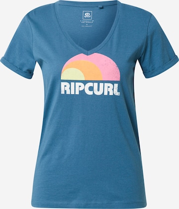 T-shirt 'SURF REVIVAL' RIP CURL en vert : devant
