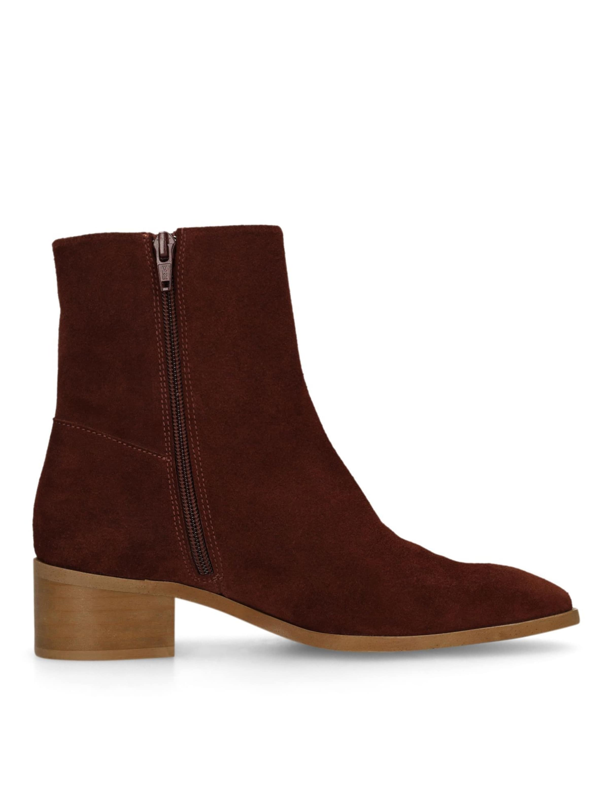 MANFIELD Stiefelette in Rot